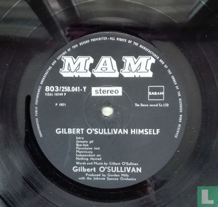 Gilbert O'Sullivan Himself  - Image 3