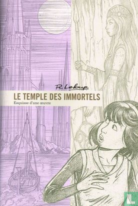 Le temple des immortels + Esquisse d'une œuvre - Image 3