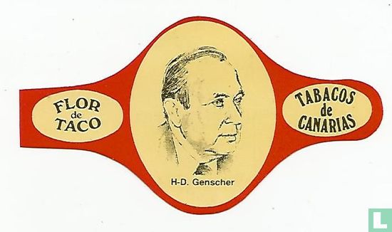 H.D. Genscher - Afbeelding 1