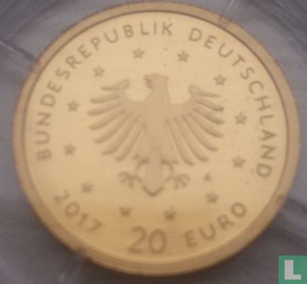 Duitsland 20 euro 2017 (A) "Eurasian golden oriole" - Afbeelding 1