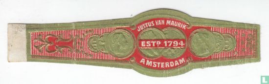 Justus van Maurik ESTD. 1794 Amsterdam - Bild 1