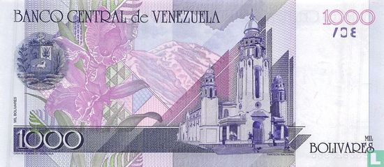 Venezuela 1.000 Bolívares 1998 - Afbeelding 2