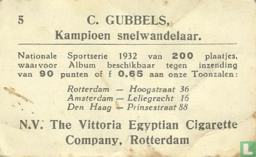 C. Gubbels, Kampioen snelwandelaar - Image 2