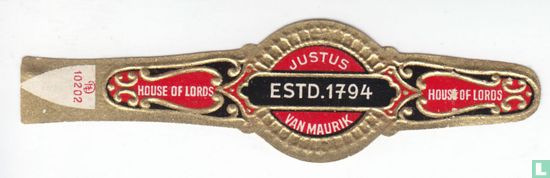 Justus ESTD. 1794 Maurik - House of Lords - House of Lords - Bild 1
