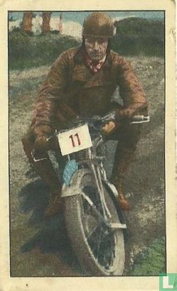 Piet Oosterbaan, Kamp. Motorrenner 1931 - 350 cM. kl. - Image 1