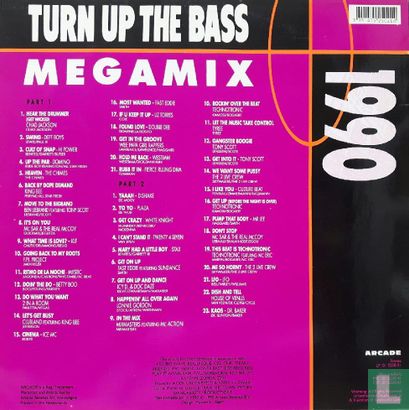 Turn up the Bass Megamix 1990 - Afbeelding 2
