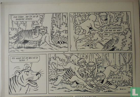 DAS, Edward-original page (p. 28)-the miraculous journeys of Jacobs 32-the jungle darlings-(1989) - Image 2