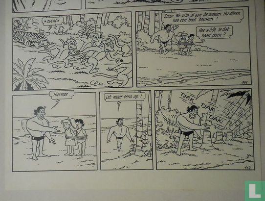 DAS, Edward-original page (p. 28)-the miraculous journeys of Jacobs 32-the jungle darlings-(1989) - Image 3