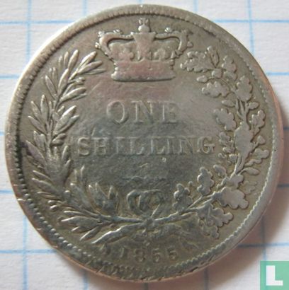 Vereinigtes Königreich 1 Shilling 1855 - Bild 1