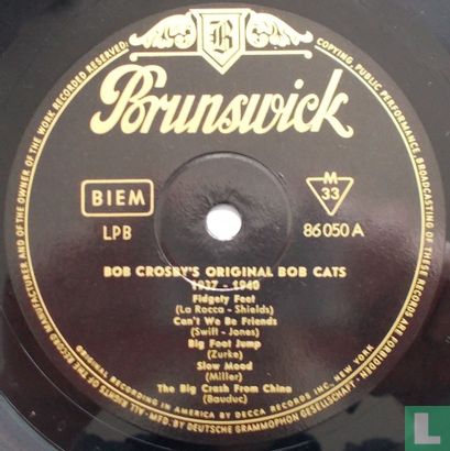 Bob Crosby's Original Bob Cats 1937-1940 - Afbeelding 3