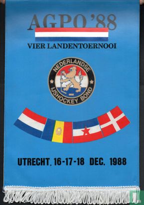 IJshockey Nederland : AGPO 1988 Vierlanden Toernooi Utrecht