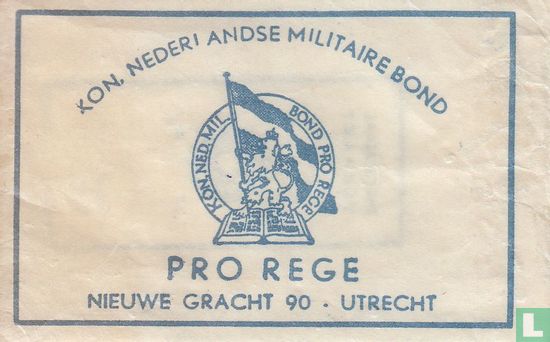 Kon. Nederlandse Militaire Bond Pro Rege - Afbeelding 1