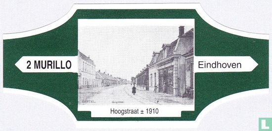 Hoogstraat ± 1910 - Afbeelding 1