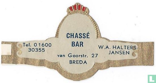 Chassé Bar van Goorstr. 27 - Tel. 0160-0-30355 - W.A. Halters Jansen - Afbeelding 1