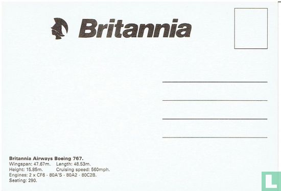 Britannia Airways - Boeing 767-200 - Bild 2