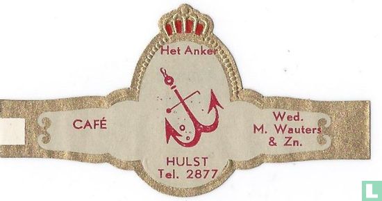 Het Anker HULST Tel. 2877 - Café - Wed. M. Wauters & Zn - Image 1