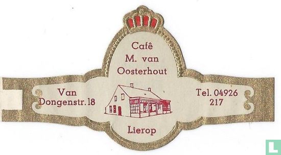 Café M.v.Oosterhout Lierop - Van Dongenstr. 18- Tel. 04926-217 - Afbeelding 1
