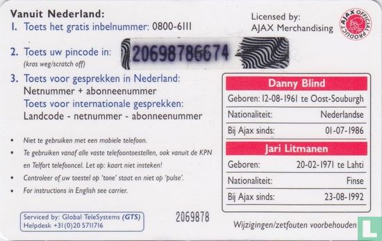 Afscheid Jari Litmanen en Danny Blind 16 mei 1999 - Image 2