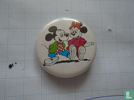 Mickey en Mini Mouse, wandelen