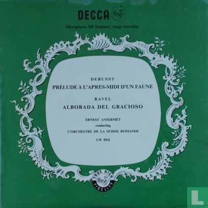 Debussy Prélude à l'après-midi d'un faune / Ravel Alborada del Gracioso - Afbeelding 1