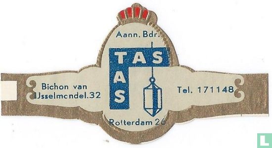 Aann. Bdr. TAS Rotterdam 26 - Bichon van Ijsselmondel. 32 - Tel. 171148 - Image 1