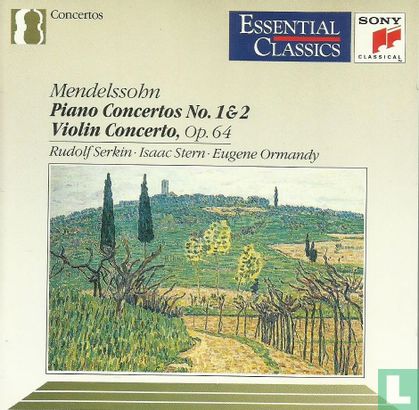 Piano concertos no. 1&2, Violin concerto, op.64 - Afbeelding 1