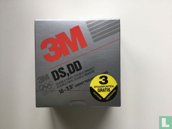 3M - Diskettes 3.5" 720 kb - DS,DD - Afbeelding 1