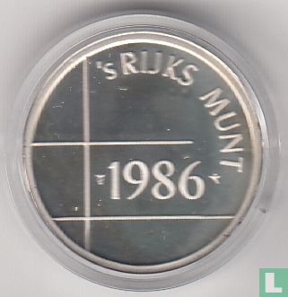 Legpenning Rijksmunt 1986 (Zilver) - Afbeelding 1