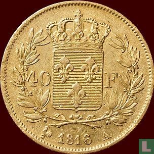 Frankrijk 40 francs 1816 (A) - Afbeelding 1