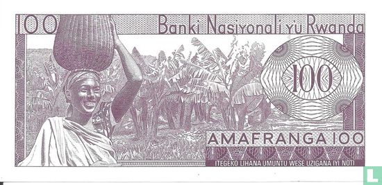 Ruanda 100 Francs 1964 - Bild 2