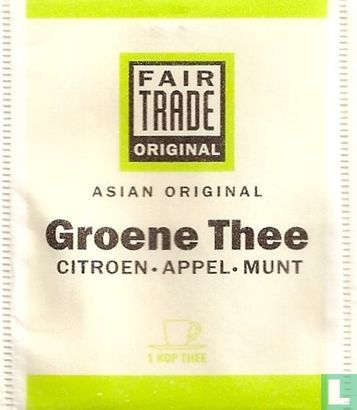 Groene thee Citroen-Appel-Munt - Afbeelding 1