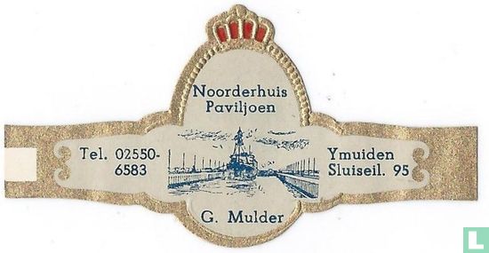 Noorderhuis Paviljoen G. Mulder - Tel. 02550-6583 - Ymuiden Sluiseil. 95 - Image 1