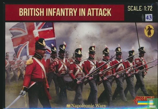 British infantry in attack - Image 1