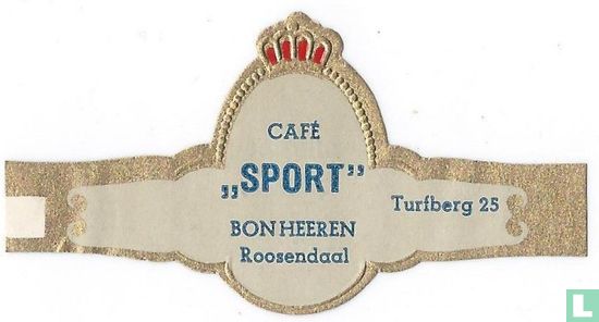 Café „Sport" Bon Heeren Roosendaal - Turfberg 25 - Image 1