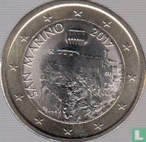 San Marino 1 euro 2017 - Image 1