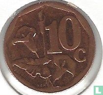 Afrique du Sud 10 cents 2013 - Image 2