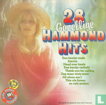 28 gezellige Hammond Hits - Afbeelding 1