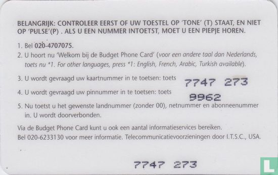 Budget Phone Card - Image 2