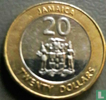 Jamaica 20 dollars 2008 - Image 2