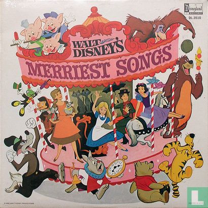 Walt Disney's Merriest Songs - Afbeelding 1