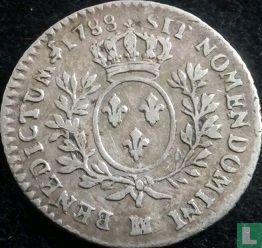 France 1/10 écu 1788 (MA) - Image 1