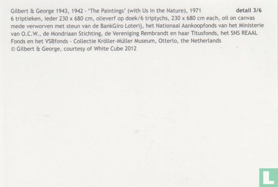 'The Paintings' (with Us in the Nature) detail 3/6 1971  - Image 2