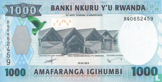 Ruanda 1000 Francs 2015 - Bild 1