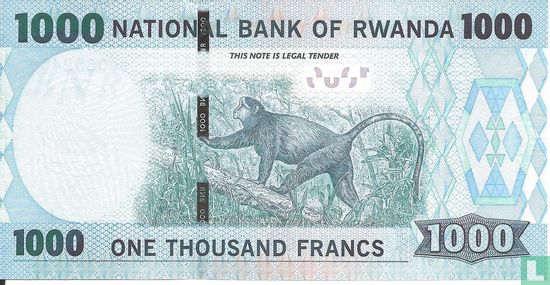 Ruanda 1000 Francs 2015 - Bild 2