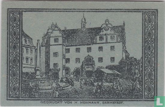 Darmstadt 10 Pfennig 1920 - Bild 2