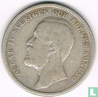 Zweden 1 krona 1903 - Afbeelding 2