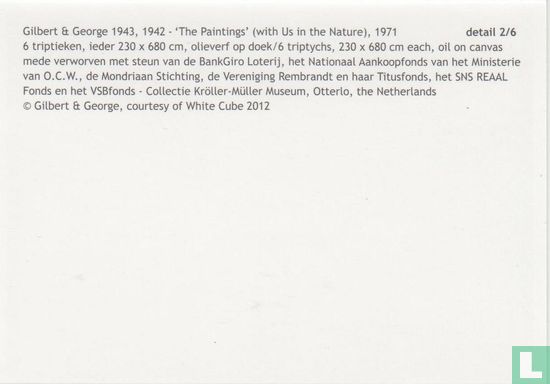 'The Paintings' (with Us in the Nature) detail 2/6, 1971  - Image 2