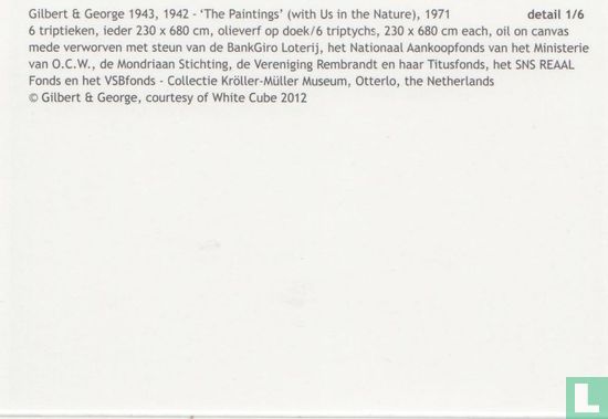 'The Paintings' (with Us in the Nature) detail 1/6, 1971 - Image 2