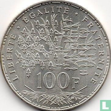 France 100 francs 1986 - Image 2