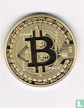 Bitcoin goudkleurig met GELE letter B - Afbeelding 1